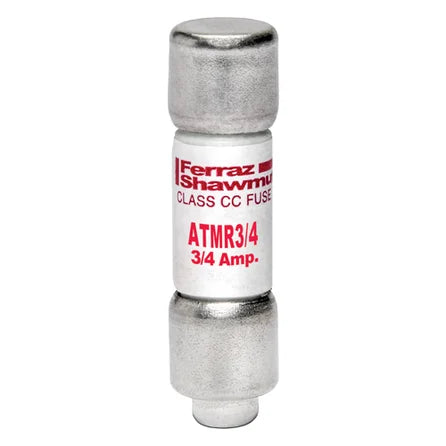 Mersen/Ferraz Shawmut ATMR 3/4 Amp-Trap 2000 Class CC Fast-Acting Fuse, 600VAC/DC - Lot of 14