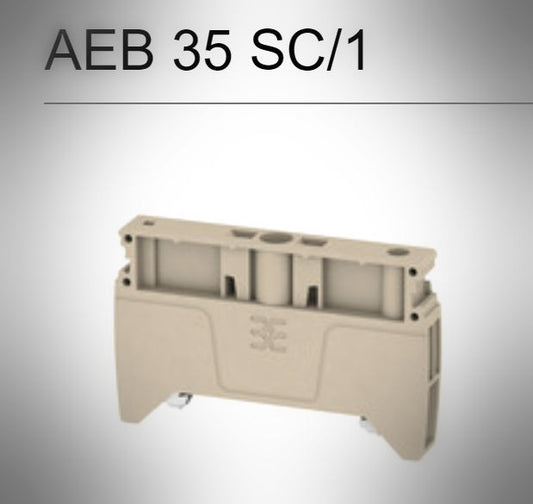 Weidmueller 1991920000 AEB 35 SC/1 A-series, End bracket