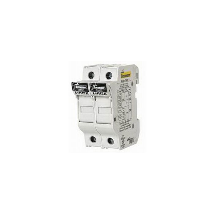 Eaton Bussmann CHCC2D | 2-Pole Class CC Modular Fuse Holder, 30A, 600V, DIN Rail Mount