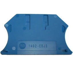 Allen-Bradley 1492-EBJ3-B | Blue IEC End Barrier for 1492-J3, J4, J6, and J10 Terminal Blocks Lot of 44