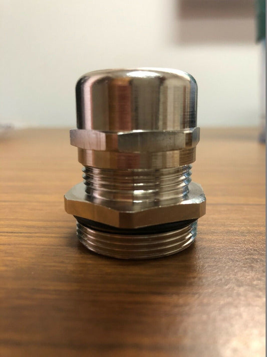 Weidmuller, 1772240000, Cable Gland, 15-21MM, M32, Brass