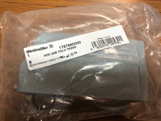 Weidmuller, HDC enclosure, Size 8, IP65, Cable entry from top, 1787860000