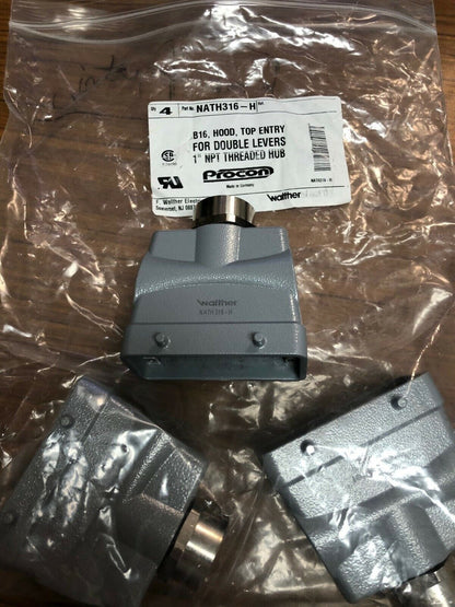 Walther, B16, Hood, Top Entry, 1", NATH316-H, SOLD IN LOT OF 3
